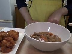 Aziatisch, Kont, Grote kont, Grote mammen, Masturbatie, Kut duiken, Tiener, Tieten likken