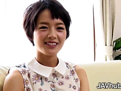 Cul, Sucer une bite, Brunette brune, En levrette, Japonaise, Seins naturels, Adolescente, Nénés