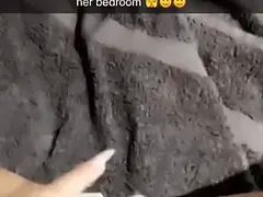 Sexting on Snapchat while listening to my stepmom fucking a stranger! I squirt 3 times at her door!