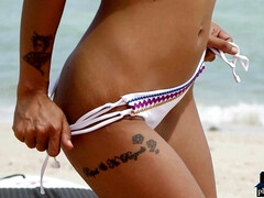 Asiatisch, Arsch, Tussi, Grosser arsch, Bikini, Hd, Indisch, Solo