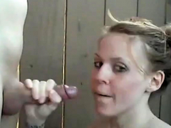 Amateur, Rubia, Mamada, Corridas, Al aire libre, Camara web