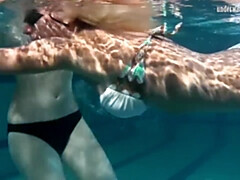 Blooming Irina - teen (18+) video - Underwater Show