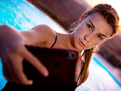 Pijpbeurt, Compilatie, Handbeurt, Natuurlijke tieten, Klein, Geschoren, Tiener, Tieten likken