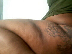 ぽっちゃり, デカチン, ぽちゃ, 黒人, オナニー