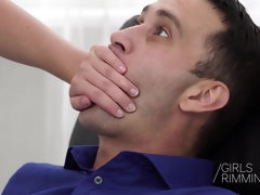 Anal, Cul, Noire, Éjaculer dans la bouche, Tir de sperme, Fétiche, Hard, Lécher le sphincter