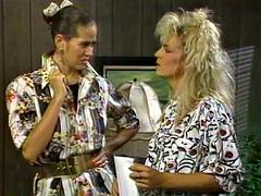 Tussi, Grosser schwanz, Blondine, Spermaladung, Behaart, Hardcore, Titten, Vintage