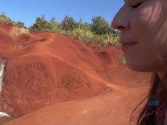 Plage, Noire, Exhib, Petite amie, Pov, Rasée, Maigrichonne, Allumeuse