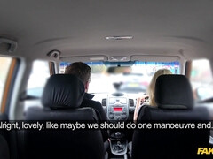 In den arsch, Blondine, Auto, Fingern, Lecken, Im freien, Muschi, Ehefrau