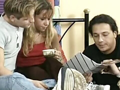 Amateur, Couple, Extrême, Faciale, Allemand, Public, Réalité, Adolescente