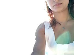素人, 美女, 美人, デカパイ, 中出し, ハードコア, オナニー, アウトドア