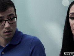 Tetas grandes, Mamada, Morena, Cornudo, Garganta profunda, Peludo, Latina, Masturbación