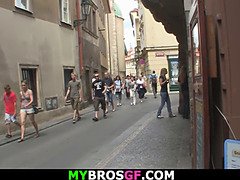 Blond, Pijpbeurt, Broeder, Rondborstig, Bedriegen, Hardcore, Tiener, Vrouw
