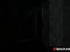 アメリカ人, 舐める尻, デカ尻, デカパイ, ブロンド, チン, 手コキする, なめる