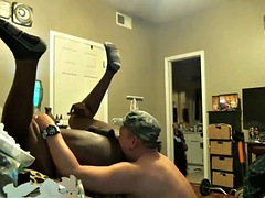 Amateur, Anal, Noire, Sucer une bite, Noir ébène, Béant, Homosexuelle, Muscle