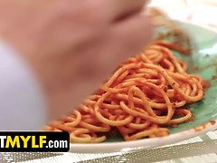 デカ尻, デカチン, デカパイ, ブロンド, フェラチオ, なめる, 淫乱熟女, オマンコ