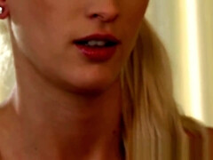 Blond, Pijpbeurt, Diep in de keel, Hd, Kut duiken, Mager, Tiener, Tieten likken