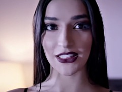 美女, 緊縛, フェラする, 三人