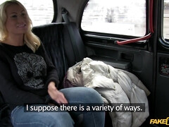 Neglected Girlfriend Fucks Cabbie's Loving Cock - Phoebe Adams gives deepthroat blowjob