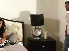 Victoria Voxxx gets her big ass drilled hard and deep by Ryan McLane in steamy bedroom sex