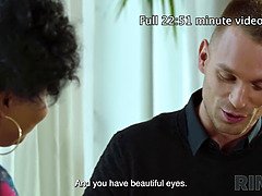 Selva Lapiedra and Mikael Nyoman have a hot first date - watch them give a stunning rimjob