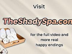 Leie, Bikini, Geschnappt, Fetisch, Handjob, Massage, Öl, Sauna