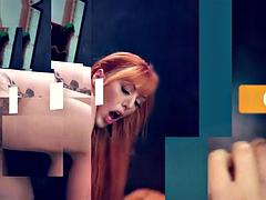 Grote lul, Grote mammen, Pijpbeurt, Bruinharig, Sperma shot, Hardcore, Interraciaal, Tieten likken