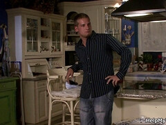 Blasen, Braunhaarige, Gehörnter ehemann, Hardcore, Hd, Ehemann, Jungendliche (18+), Ehefrau