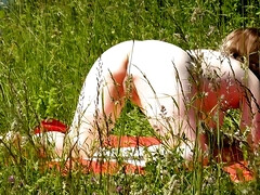 Amateur, Playa, Rubia, Madres para coger, Mamá, Nudista, Público, Coño