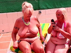 Arsch, Lesbisch, Lecken, Milf, Orgasmus, Muschi, Titten, Nass