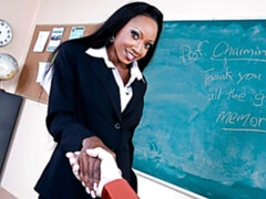 黒人, フェラチオ, バック, 黒人, 手コキする, 淫乱熟女, ストリッピング, 教師