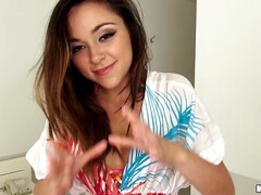 Kont, Grote lul, Latijnse vrouw, Natuurlijke tieten, Gezichtspunt, Kut duiken, Tiener, Tieten likken