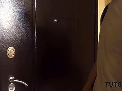 フェラチオ, エロ熟女, 熟年, 淫乱熟女, 自然山雀, 現実, ストッキング