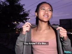 Agent Tastes First Asian Slit Late Night