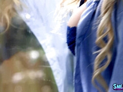 Поза 69, Спальня, Блондинки, Минет, Сперма на лице, Мастурбация, Киски, Тощие