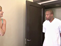 ブロンド, フェラチオ, カワイイ, 異人種間, ガリガリ, タトゥー, ティーン, オッパイの