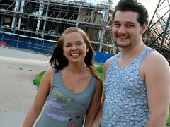 Leie, Arsch, Blondine, Blasen, Handjob, Im freien, Rasiert, Jungendliche (18+)