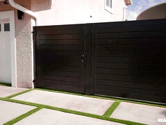 美女, デカパイ, 巨乳な, 黒人, Hd, プール, 現実, オッパイの