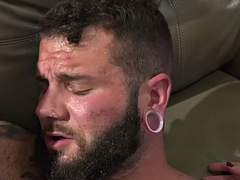 素人, アナル, 美女, フェラチオ, ゲイ, オフィス, フェラする, 三人