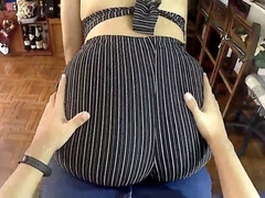 Leie, Grosser arsch, Grosse titten, Blasen, Hundestellung, Lingerie, Pov, Schwestern