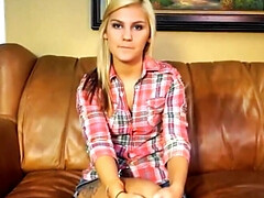 Bailey gives a blowjob and a rimjob after masturbating