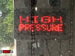 ブロンド, フェラチオ, 車, イく瞬間, 顔射, Hd, 馬乗り, ティーン