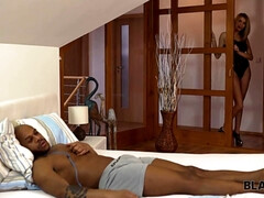 Verga grande, Negro, Garganta profunda, Polla, Hd, Interracial, Lencería, Pequeña