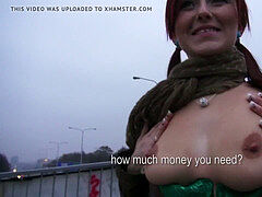 アナル, アウトドア, 赤毛