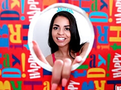 デカ尻, 黒人, フェラチオ, 茶髪の, 自然山雀, ハメ撮り, ティーン, オッパイの