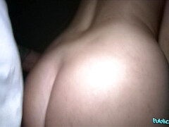 Leie, Blasen, Braunhaarige, Im freien, Pov, Titten