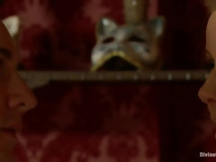 Sadomasochismus, Gesichtssitzen, Weibliche domination, Fingern, Orgasmus, Muschi, Rau, Hintern versohlen