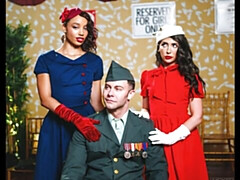 18, デカ尻, フェラチオ, バック, 異人種間, 自然山雀, ティーン, オッパイの