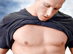 イく瞬間, ゲイ, 手コキする, オナニー, 剃毛, 一人, のぞき