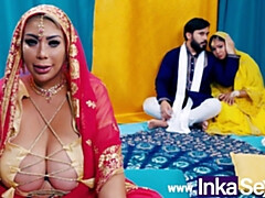 アラブ, デカパイ, 女, インド人, メキシコ人, 淫乱熟女, オーガズム, オマンコ