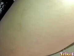 アジア人, デカチン, フェラチオ, チン, バック, フィリピン女性, 小柄, オッパイの